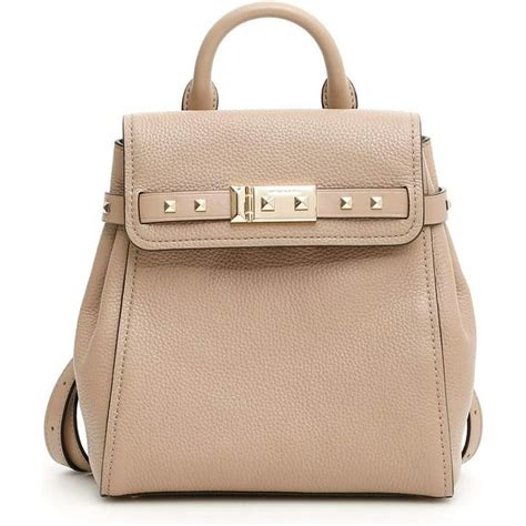 Michael Kors Addison Medium Leather Backpack 